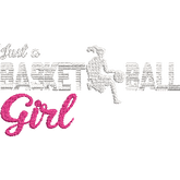 Just-a-Basketball-Girl - Basket Embroidery Design - FineryEmbroidery